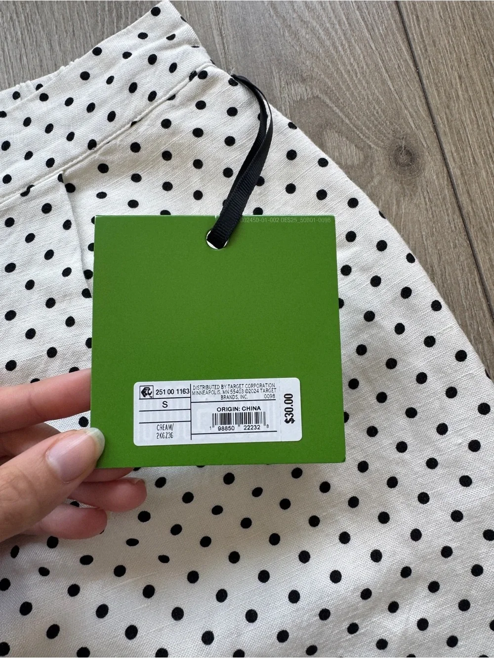 NWT Kate Spade x Target Polka Dot Shorts